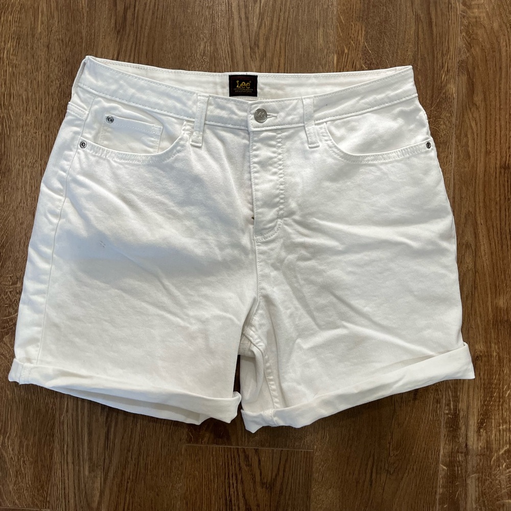 Lee White Shorts